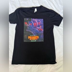 Five Nights at Freddy's Graphic T-Shirt Men’s Size M fitted